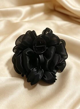 诗泊雅【郁见春色】抓夹超仙郁金香花朵漂亮发饰森系春夏鲨鱼夹女