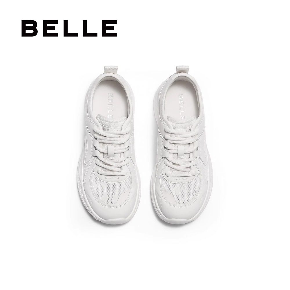 清仓百丽专柜正品老爹鞋女秋季新款厚底透气网面休闲鞋E3E1DCM5,淘宝优惠券,粉丝福利购,淘宝优惠卷