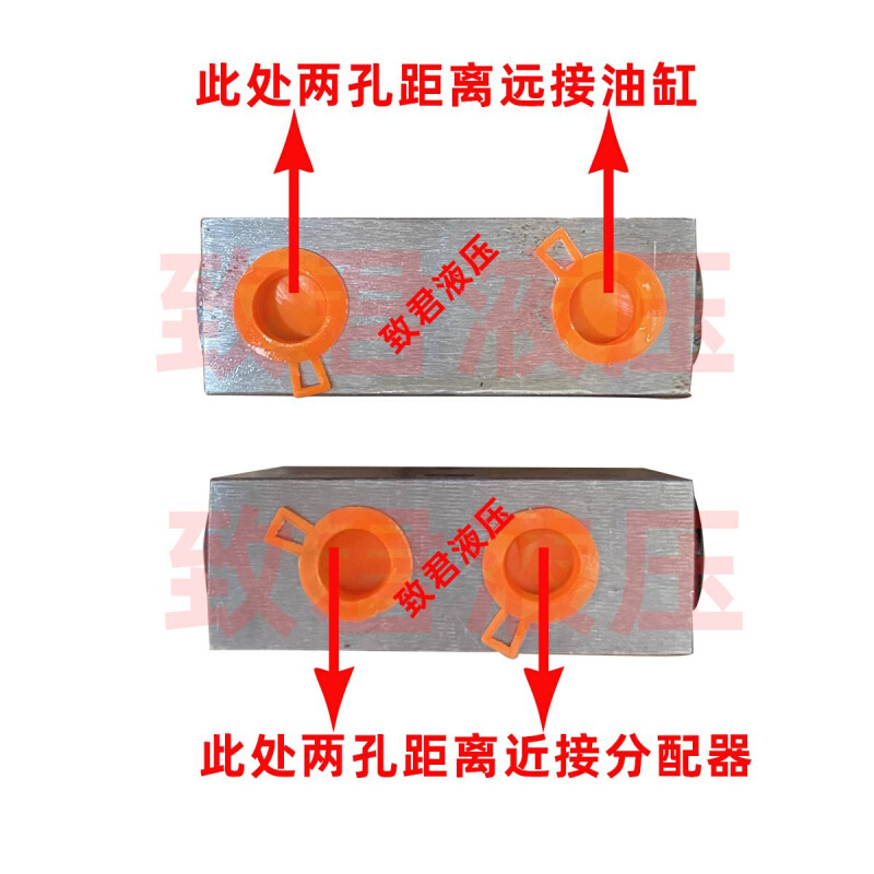 双向液压锁厂家直销SOH8L-J8管式板式保压油缸吊车同步升降平衡阀 - 图2