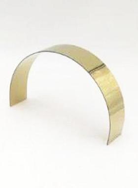 简约拱形桥现代黑色金属细管半圆花器摆件样板房软装插花饰品摆设