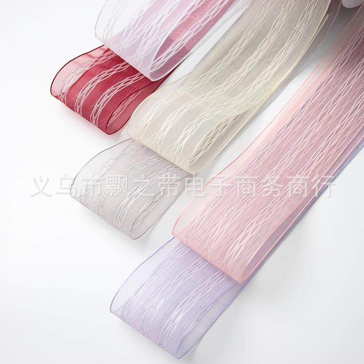 韩版条纹纱带 蝴蝶结diy发饰头饰鞋花服装礼帽礼盒花束包装,淘宝优惠券,粉丝福利购,淘宝优惠卷