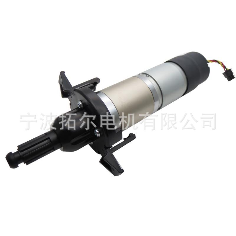 45mm行星减速电机 齿轮箱减速器直流微型减速机12V有刷马达带刹车 - 图3