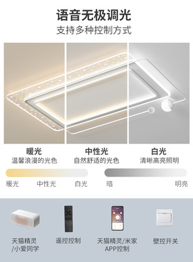 2024新款北欧智能星空吸顶灯