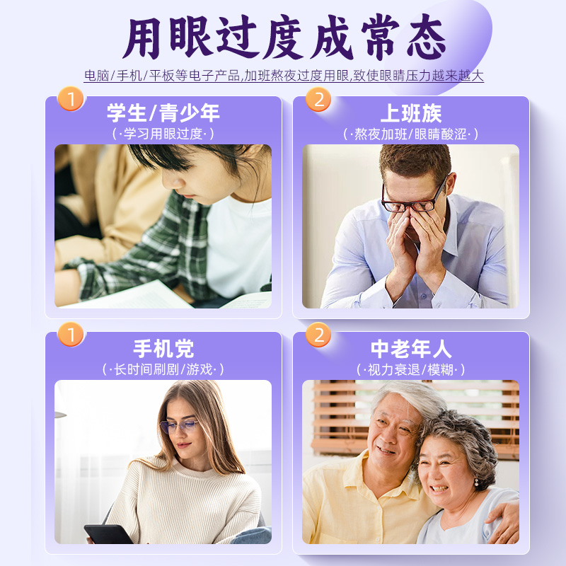 念食安 熬夜加班用眼白领儿童成人零食水果萃取 蓝莓益生元膏210g
