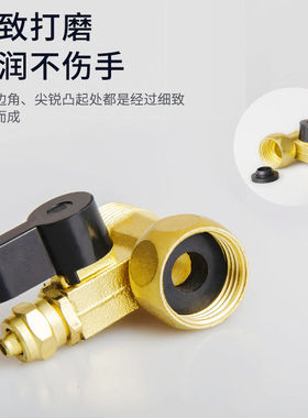 净水器进水3通2分3通3分球阀开关2分3分连体三通净水龙头球阀阀门