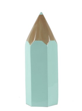 儿童房创意树脂铅笔桌p面摆件 书桌书柜装饰  样板间软装饰品