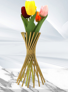 极速北欧风格水晶球小蛮腰摆件现代简约创意样板房客厅Z玄关家居