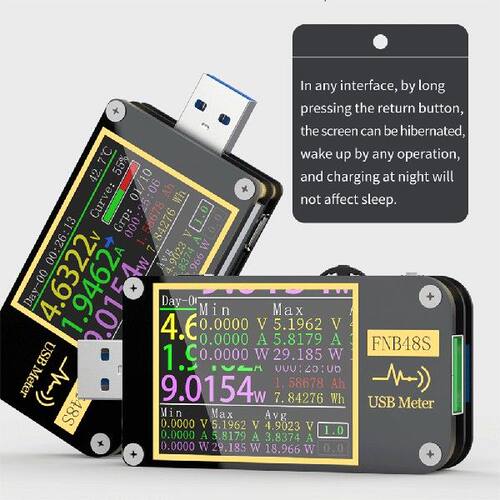 极速FNB48S PD Trigger Voltmeter Ammeter CuMrrent And Voltmet - 图2