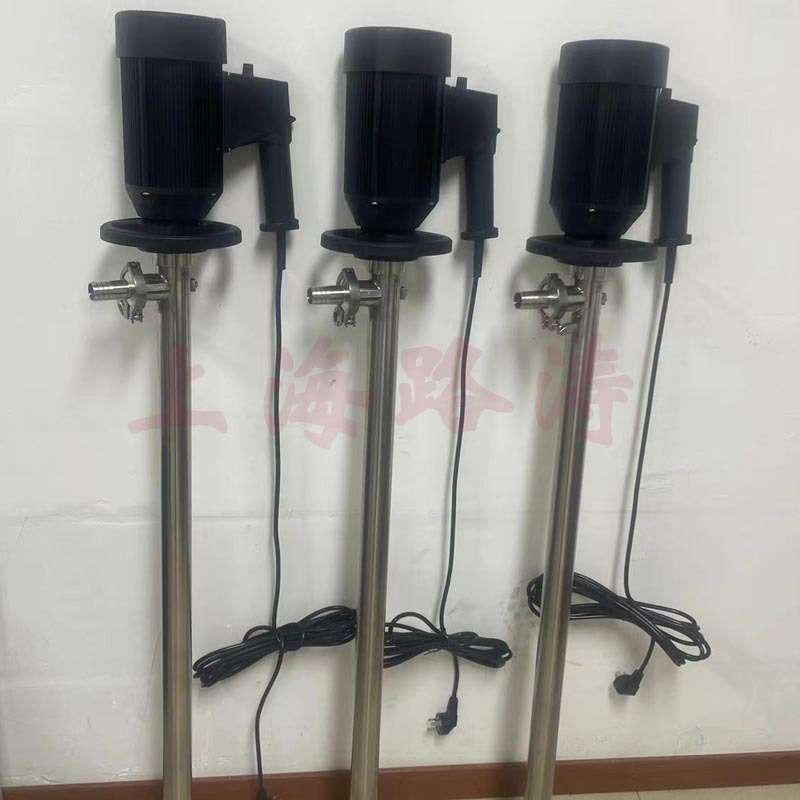 HP-EX2-V+SS316-700隔爆式电动抽液泵耐酸化工插桶泵封闭式油桶泵 - 图0