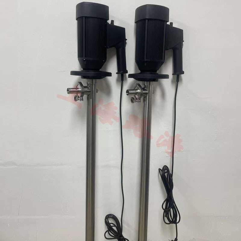 HP-EX2-V+SS316-700隔爆式电动抽液泵耐酸化工插桶泵封闭式油桶泵 - 图1