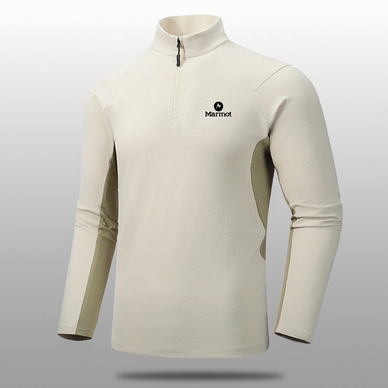MARMOT马魔山春秋款男半拉链立领户外时尚休闲衣长袖运动上衣卫衣,淘宝优惠券,粉丝福利购,淘宝优惠卷