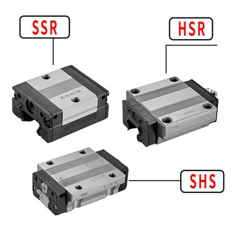 直线导轨滑块SHS/HSR/SSR15XW/20/25/30/35/45/55A/XV/R/V/C - 图2