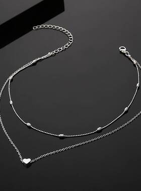 bead chain Big love anklet women's Necklace foot ornamen