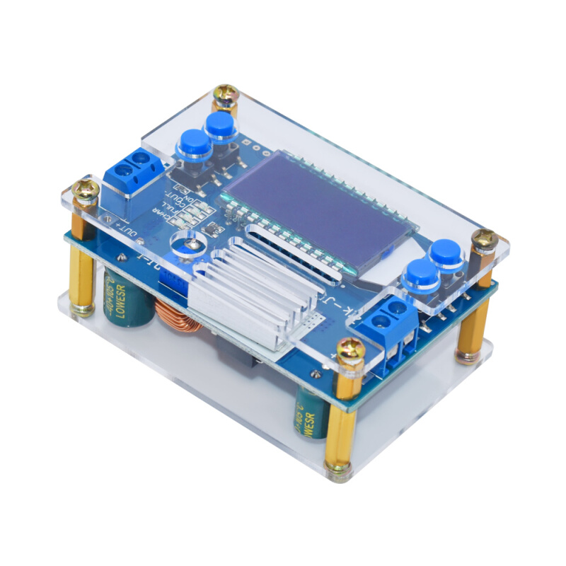 5A数控降压电源模块DCDC可调恒压恒流液晶LCD多显示按键设定电压-图0
