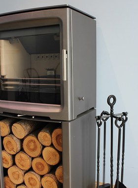 燃木壁炉操作工具 火炉工q具套装 TOOL SET 铁艺摆件  壁炉火钩灰