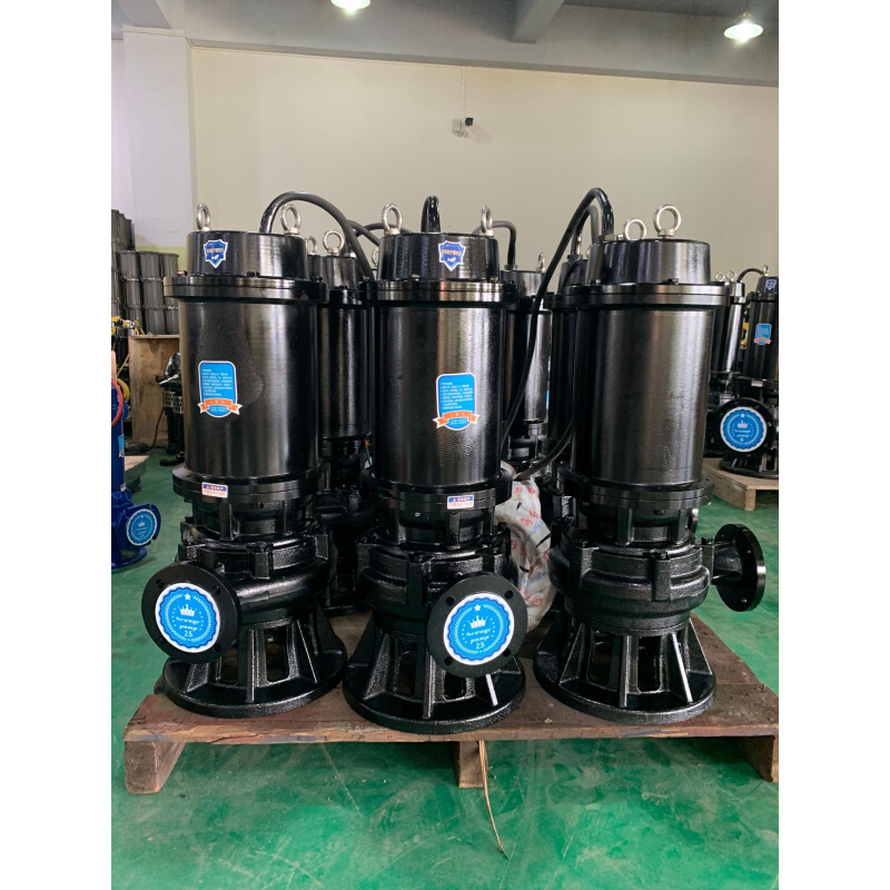 潜水排污泵JYWQ5.5KW7.5KW搅匀配套耦合器地下室集水坑潜水污水泵 - 图1