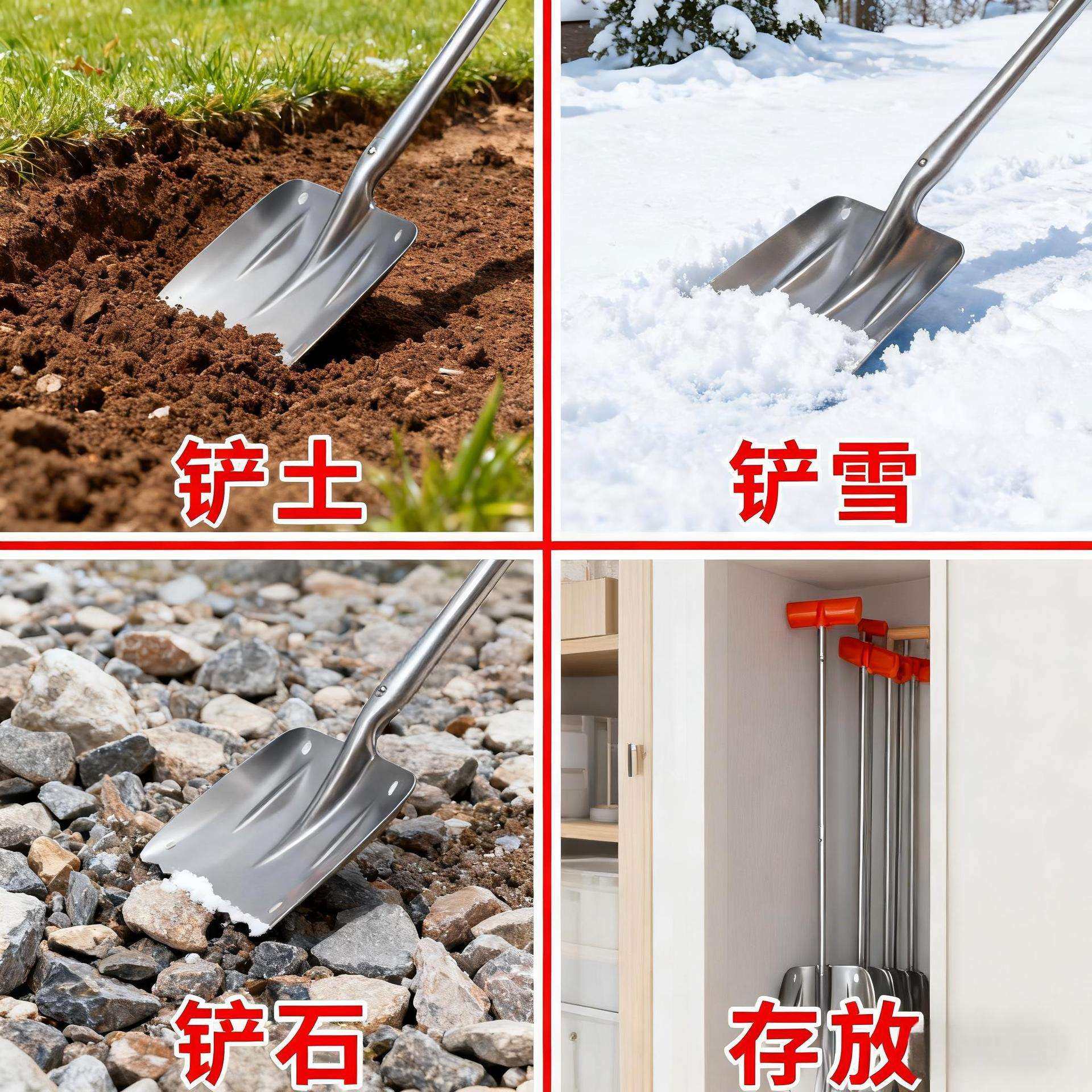 园林工具工兵铲铲雪铲土伸缩方便收纳加厚铝合金材质车载家用工具,淘宝优惠券,粉丝福利购,淘宝优惠卷