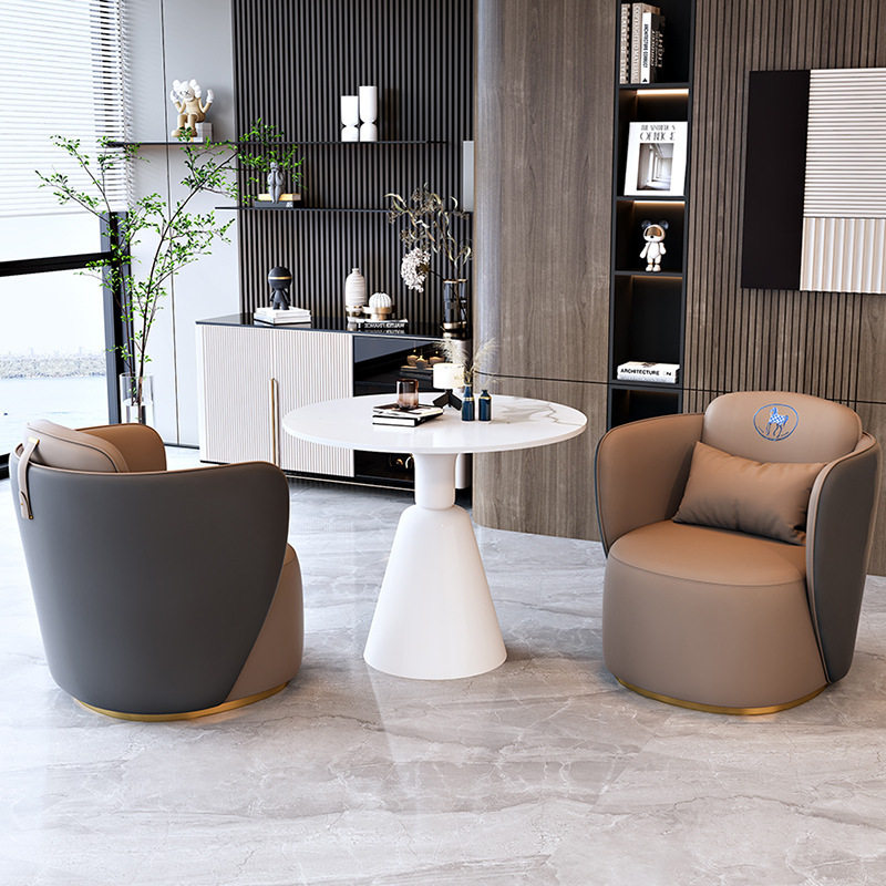 售楼处4s店展厅洽谈沙发茶几组合酒店商务谈判接待单人位一桌四椅,淘宝优惠券,粉丝福利购,淘宝优惠卷