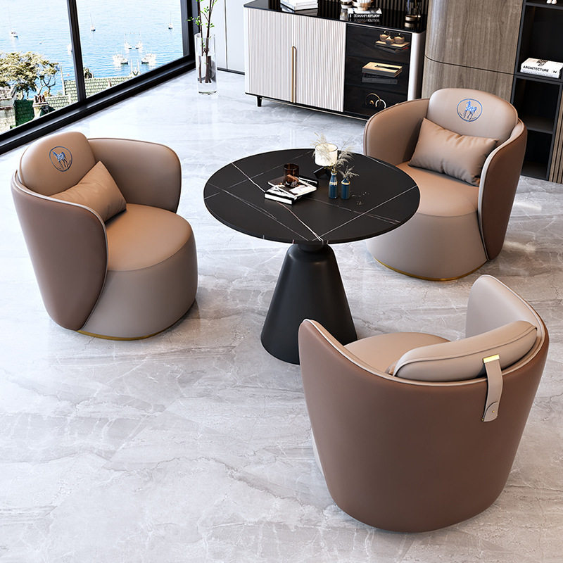 售楼处4s店展厅洽谈沙发茶几组合酒店商务谈判接待单人位一桌四椅,淘宝优惠券,粉丝福利购,淘宝优惠卷