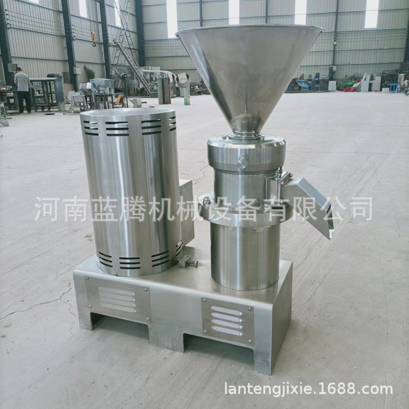 供应甜面酱辣椒加工研磨机 商用花生芝麻磨酱机 不锈钢食品胶体磨 - 图1