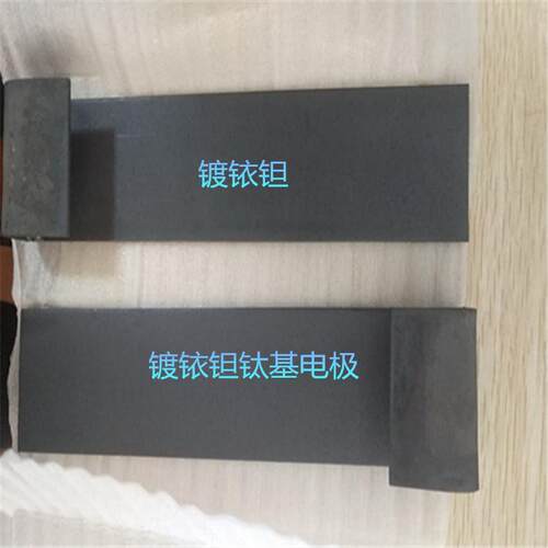 Ti/IrO2 钛基镀二氧化铱析氧电极 电解铜 电沉积镍用铱钽钛阳极 - 图0