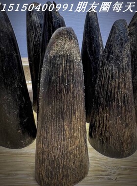 天然披毛犀角尖碎料中药材泡酒冲水养生爆满竹丝纹鱼子纹养生送礼