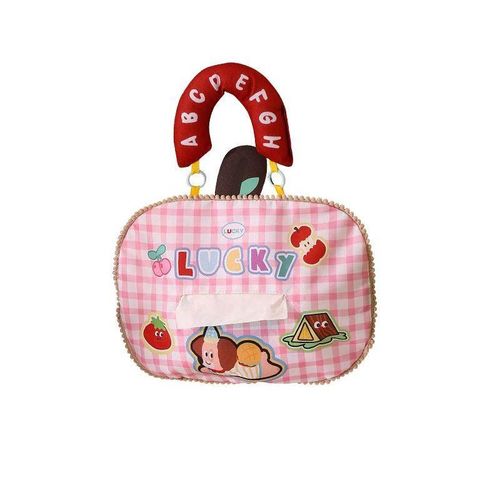 家居纸巾袋挂式卡通装饰纸巾套可手提大容量车载抽纸盒套可悬挂式 - 图3