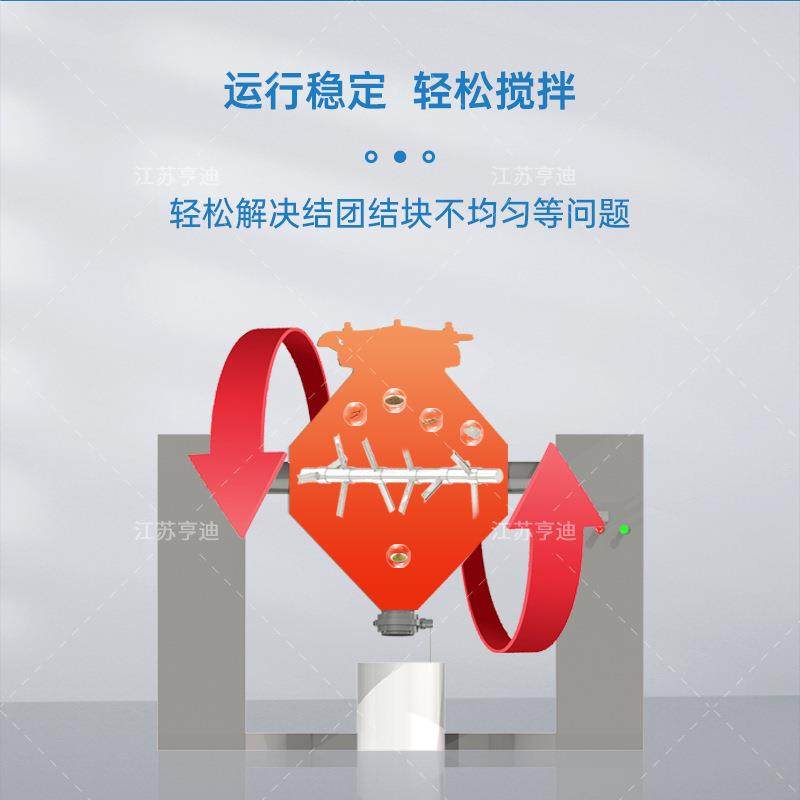 定制不锈钢双锥混合机立式化工食品粉末混合设备W型双锥混料机,淘宝优惠券,粉丝福利购,淘宝优惠卷