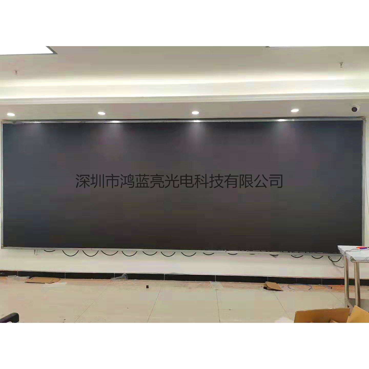 鸿蓝亮直销室内p3全彩LED显示屏 - 图1