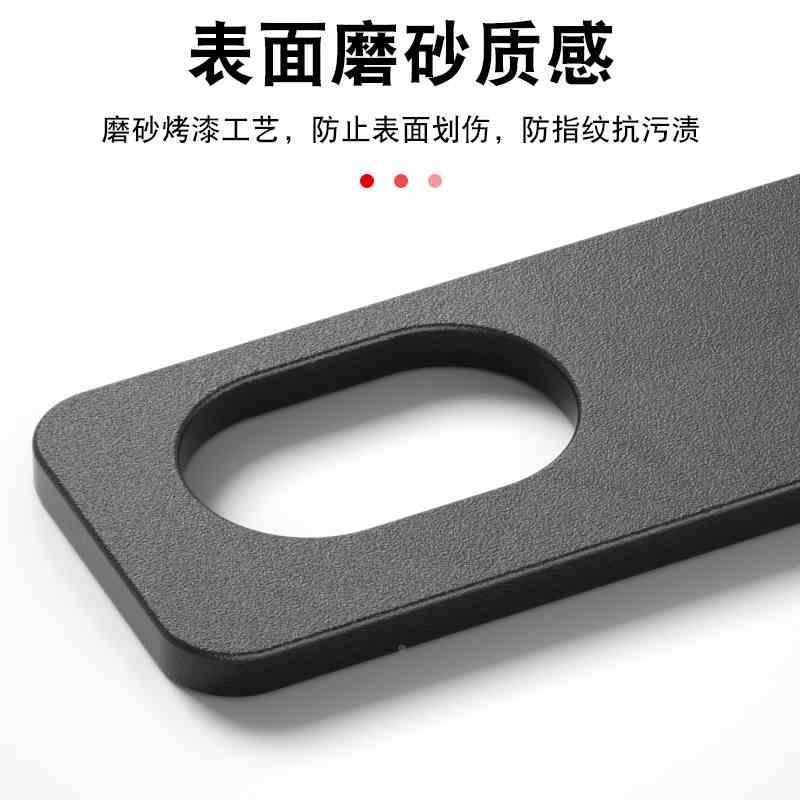 Thickened 19-inch cabinet black 0.25U backplane blind plate server chassis bezel 2U3U4U6U cover