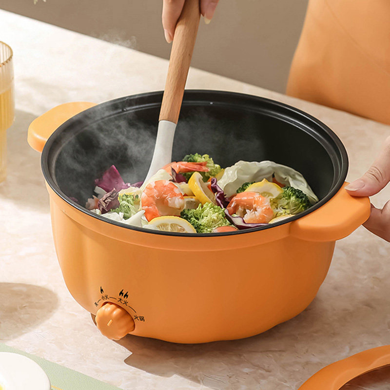 电煮锅多功能一体小锅宿舍学生锅家用小电锅泡面电热火锅南瓜锅,淘宝优惠券,粉丝福利购,淘宝优惠卷