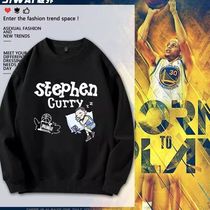Curry sweatshirt male American street curry goodnight basketball sports warriors round the mens and womens autumn and winter