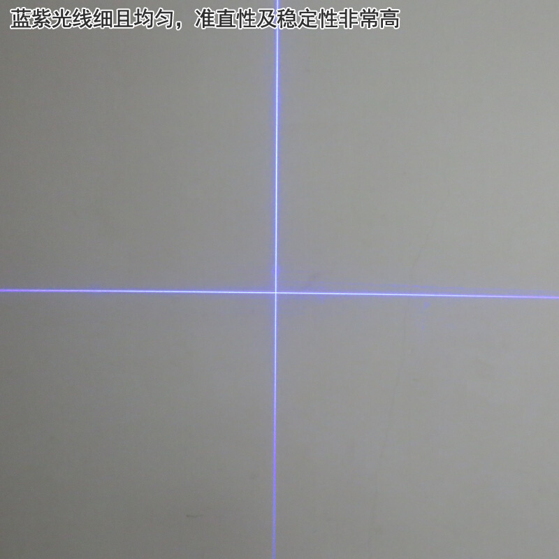 405nm400mw蓝紫光可调焦距激光器大功率点状一字蓝紫光激光定位灯-图3