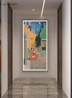 梵高世界名画入户玄关装饰画高级