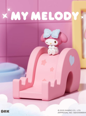 三丽鸥手办滑滑梯桌面摆件凯蒂猫手机支架女朋友闺蜜女孩生日礼物