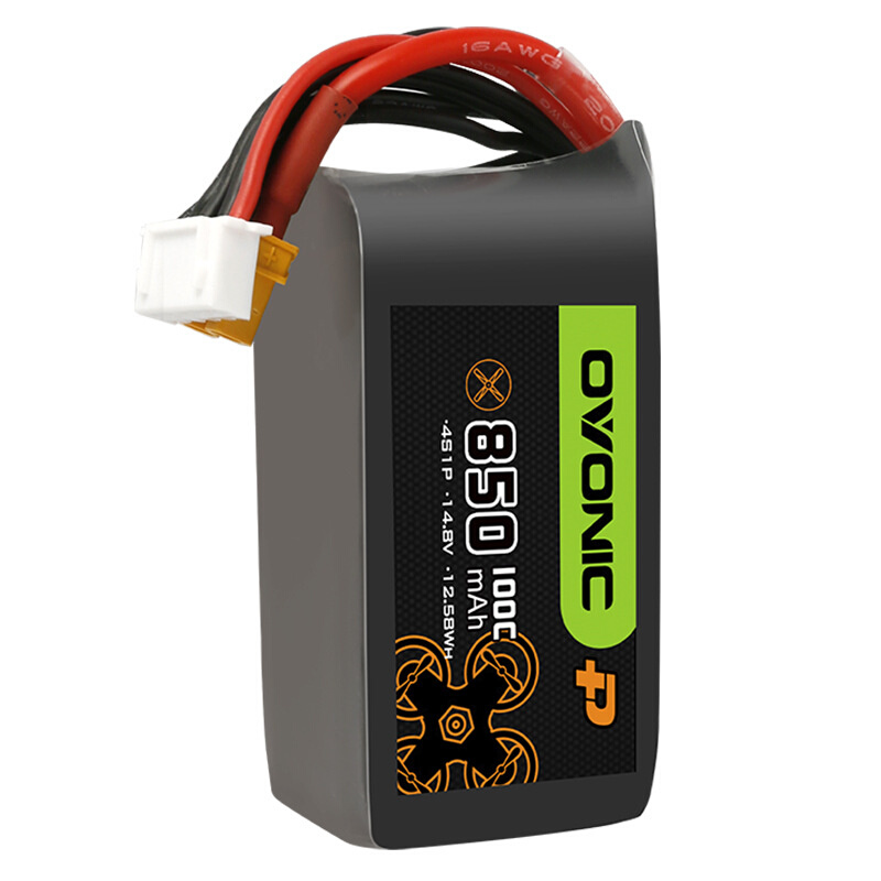 ovonic欧牌850mAh/100C/4S牙签室内穿越机涵道3/5寸空心杯FPV电池-图3