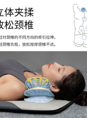 2026新款智能全气囊按摩垫躺椅按摩仪全身舒适家用电动背部按摩器