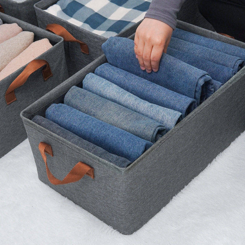 衣物收纳PP板款盒衣柜分层分类收纳神器布艺家用阳离子衣服收纳箱,淘宝优惠券,粉丝福利购,淘宝优惠卷