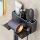 Bathroom hair dryer without punching bathroom hair dryer storage rack wall-mounted air gantry rack bracket storage rack