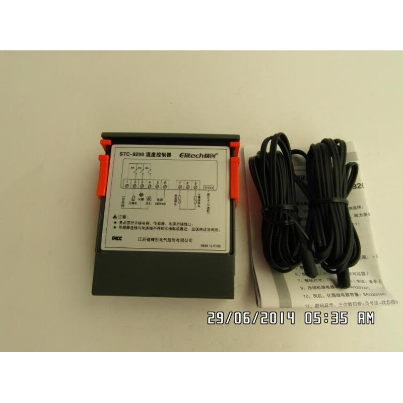 。精创温度控制器STC-9200温控器制冷化霜风机双传感器温度校正冷 - 图2