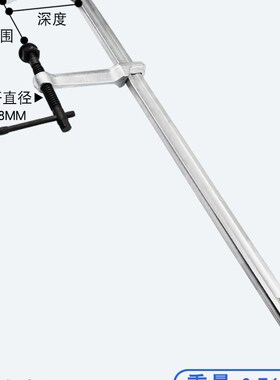 威达工业级重型F夹G型夹C型夹木工夹木工固定重型f夹180宽1.5/2米