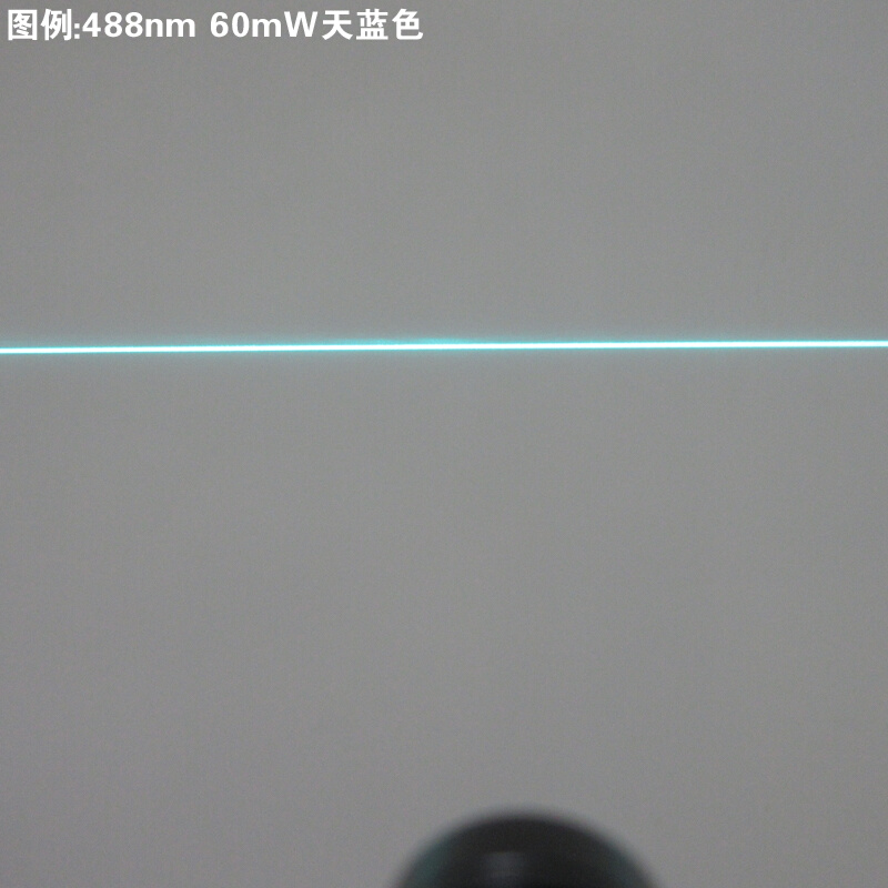 120度玻璃一字透镜均匀直线激光器405nm450nm488nm520nm多种可选-图1