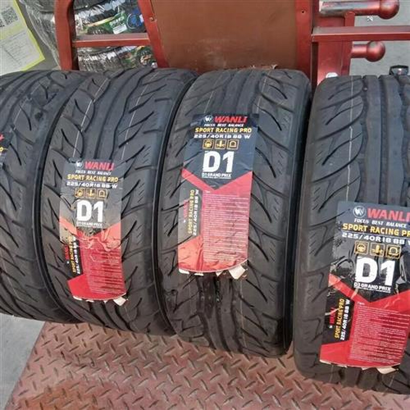 万力半热熔轮胎225/40R18 285/35R18 漂移王赛车225 265 35 40 18 - 图1