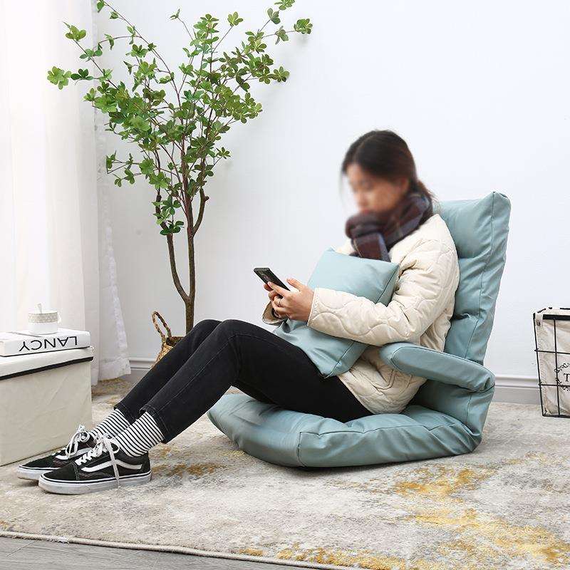 飘地板可喂奶懒人椅单人卧室折叠小户沙发床上小户型窗拆洗户型靠 - 图0