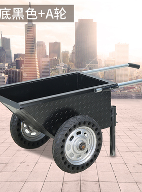 加厚劳动车灰斗车水泥车家用车室内车窄门车建筑工地车搬运车包邮