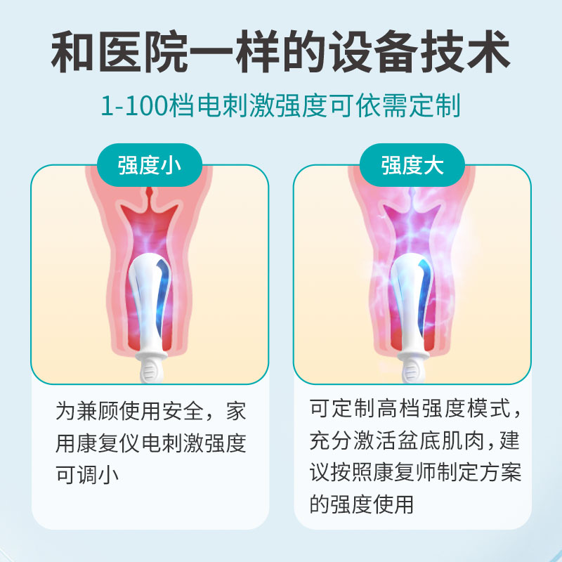 麻麻康盆底肌修复仪产后家用紧凯格尔训练漏尿神器致收缩阴道哑铃 - 图1