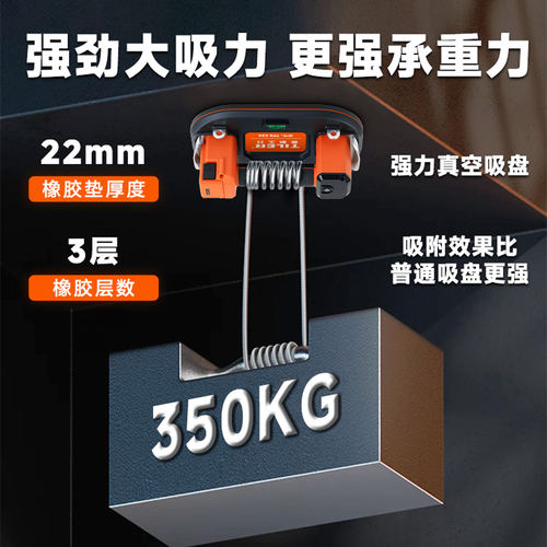 泰勒双电机电动吸盘补气压强力吸提器搬运大板玻璃瓷砖大理石毛面 - 图1