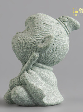 盆景桌面斗战造景装饰品青孙悟空鱼缸砂石摆件圣佛微景观