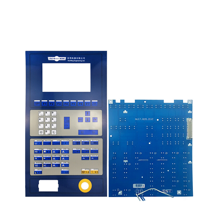 NUC7.820.225伊士通电脑按键板K105甬华伊仕通8寸注塑机按键板 - 图1