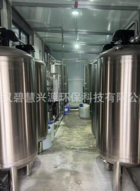 工业二双级ro反渗透纯水edi超纯水纯净水生产超滤净水器处理设备